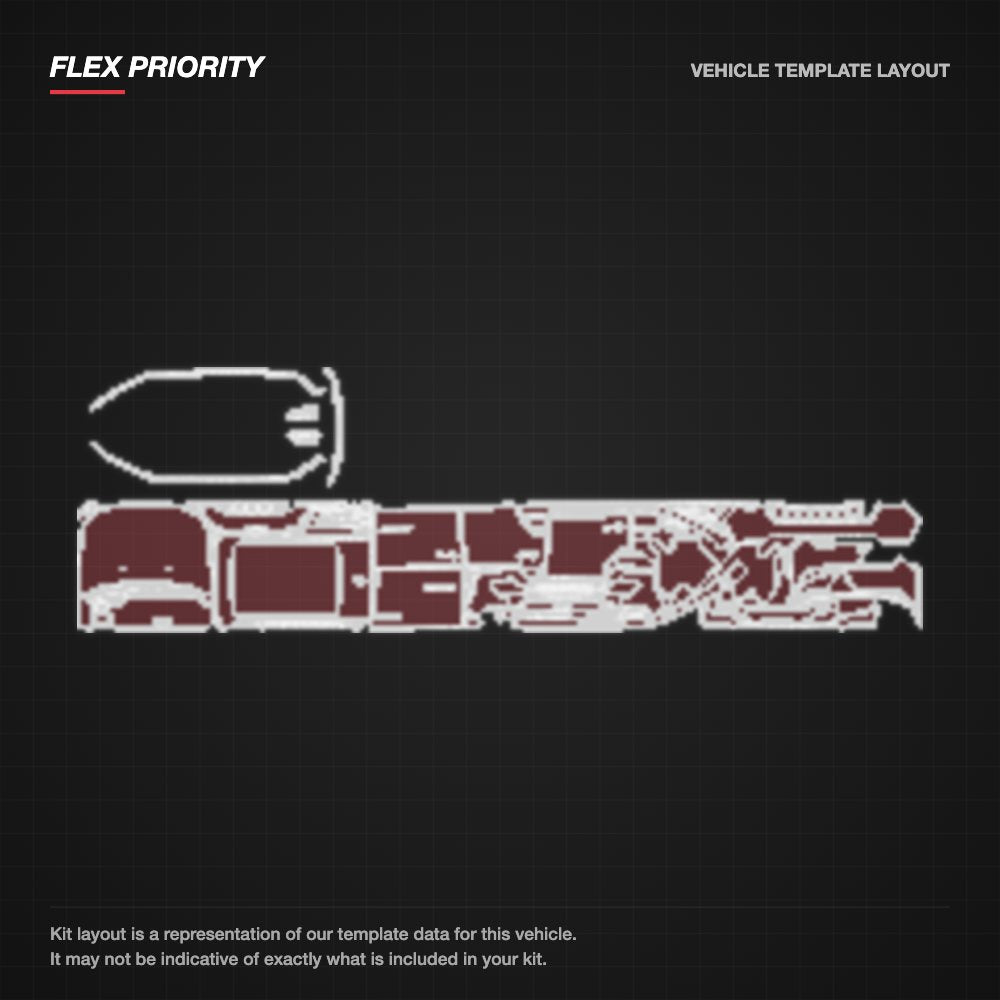 Jeep Compass 2021-2023 kit layout (template 2)