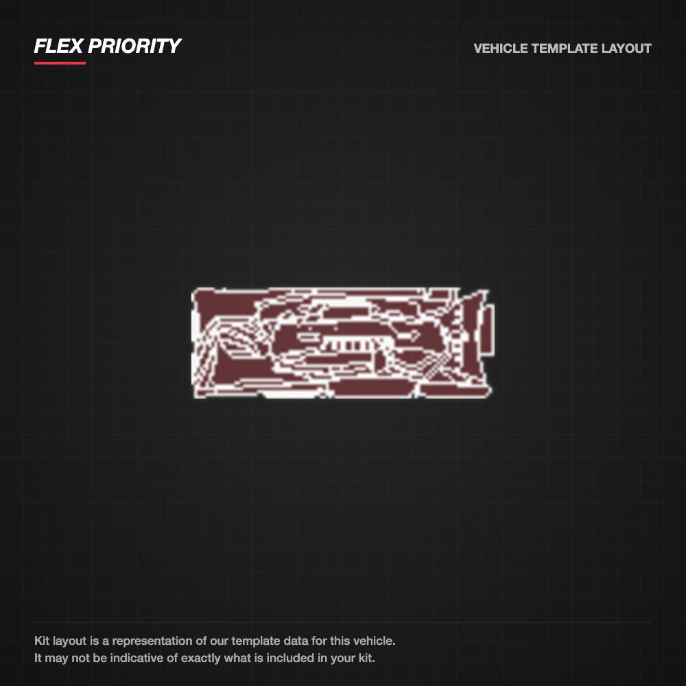 Jeep Cherokee 2017-2018 kit layout