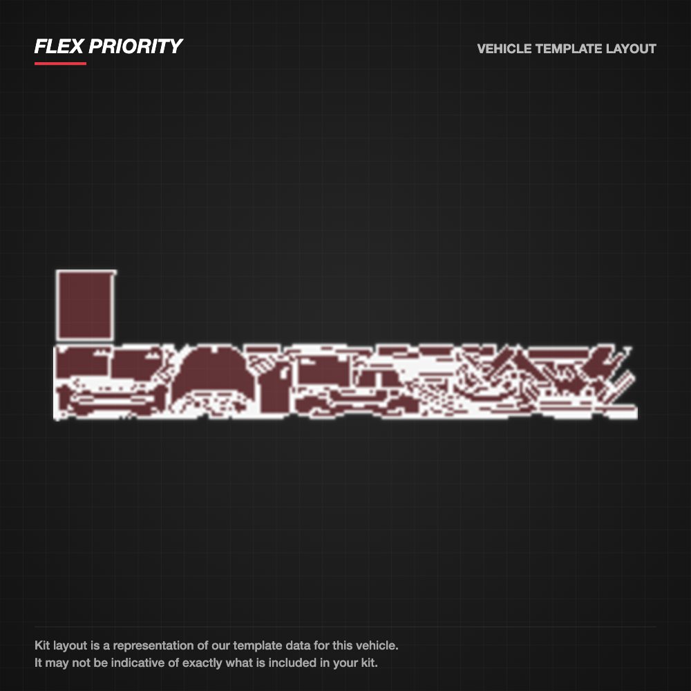 Zeekr 001 2021-2022 kit layout
