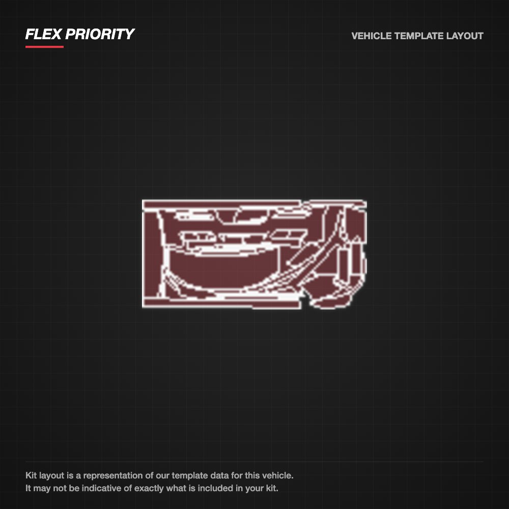 Chrysler 300C 2013-2020 kit layout