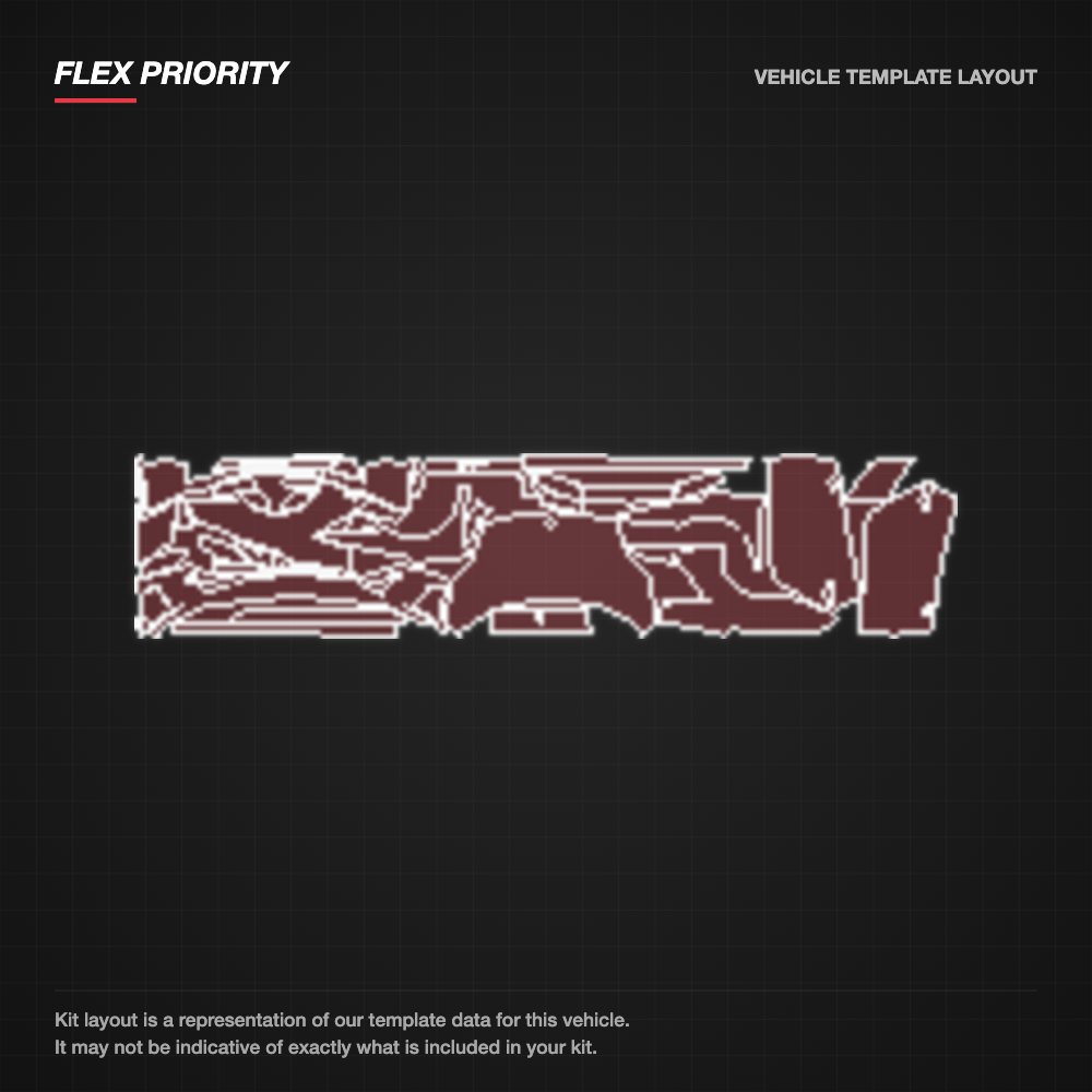 Lamborghini Gallardo 2014+ kit layout