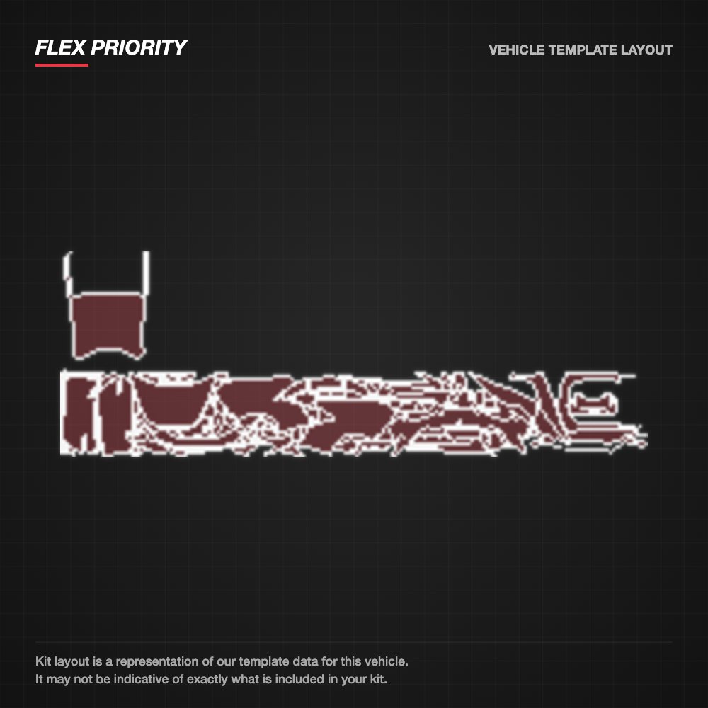 Lamborghini Huracan Performante 2017+ kit layout (template 2)