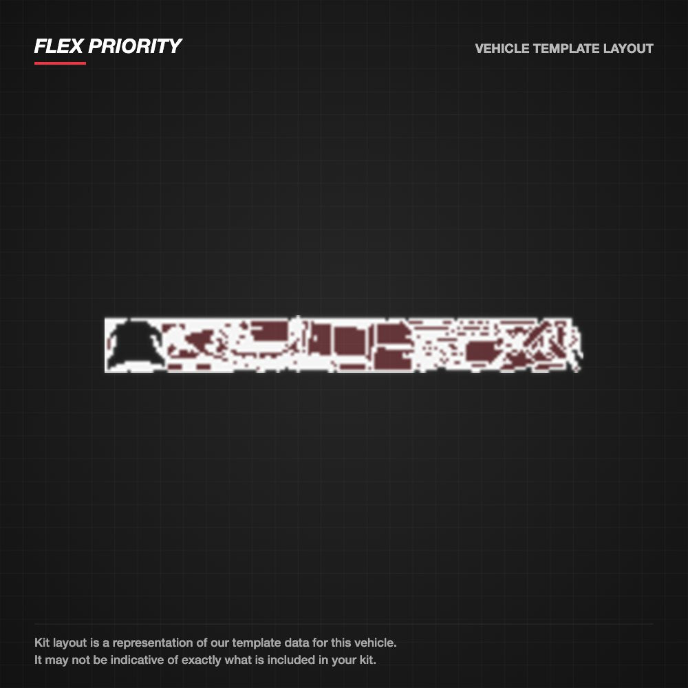 Lamborghini Urus 2022-2024 kit layout (template 1)