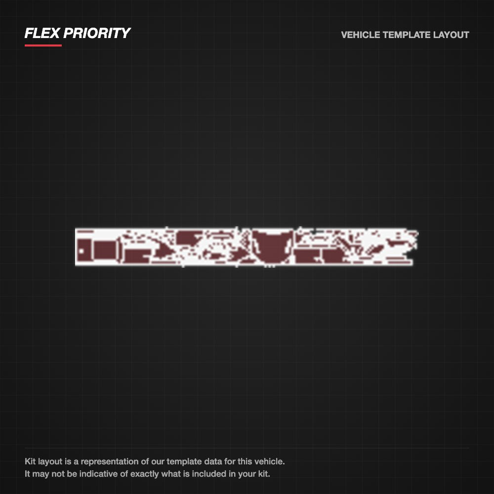 Lamborghini Urus 2022-2024 kit layout (template 2)