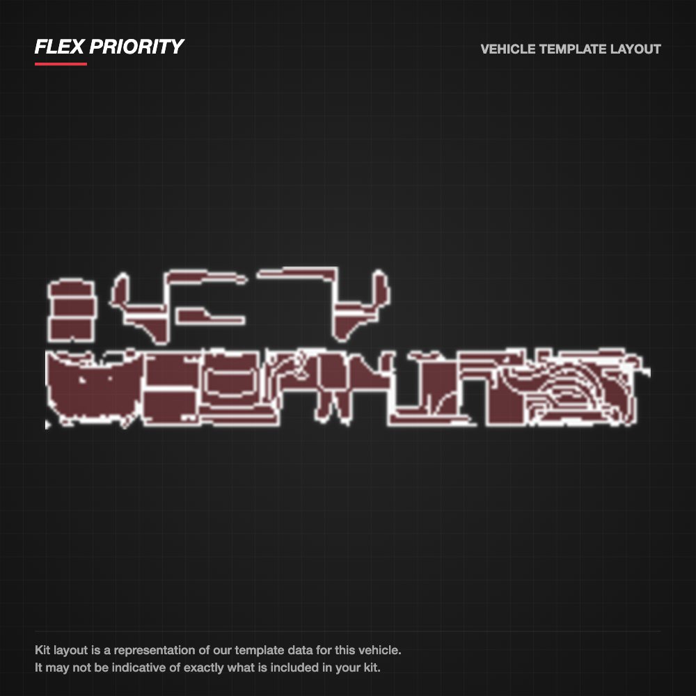 Land Rover Discovery 4 2015+ kit layout