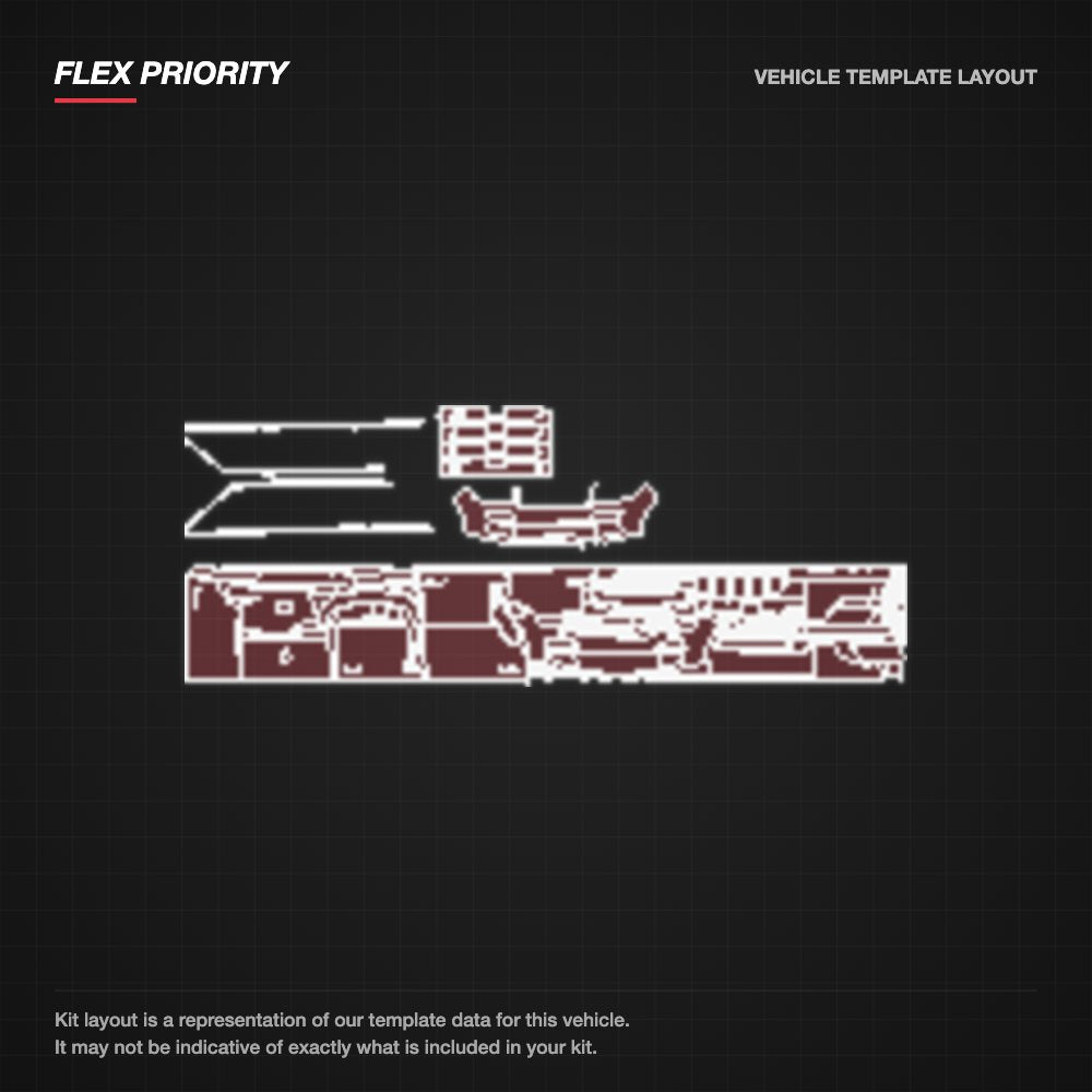 Land Rover Range Rover 2016-2017 kit layout (template 1)