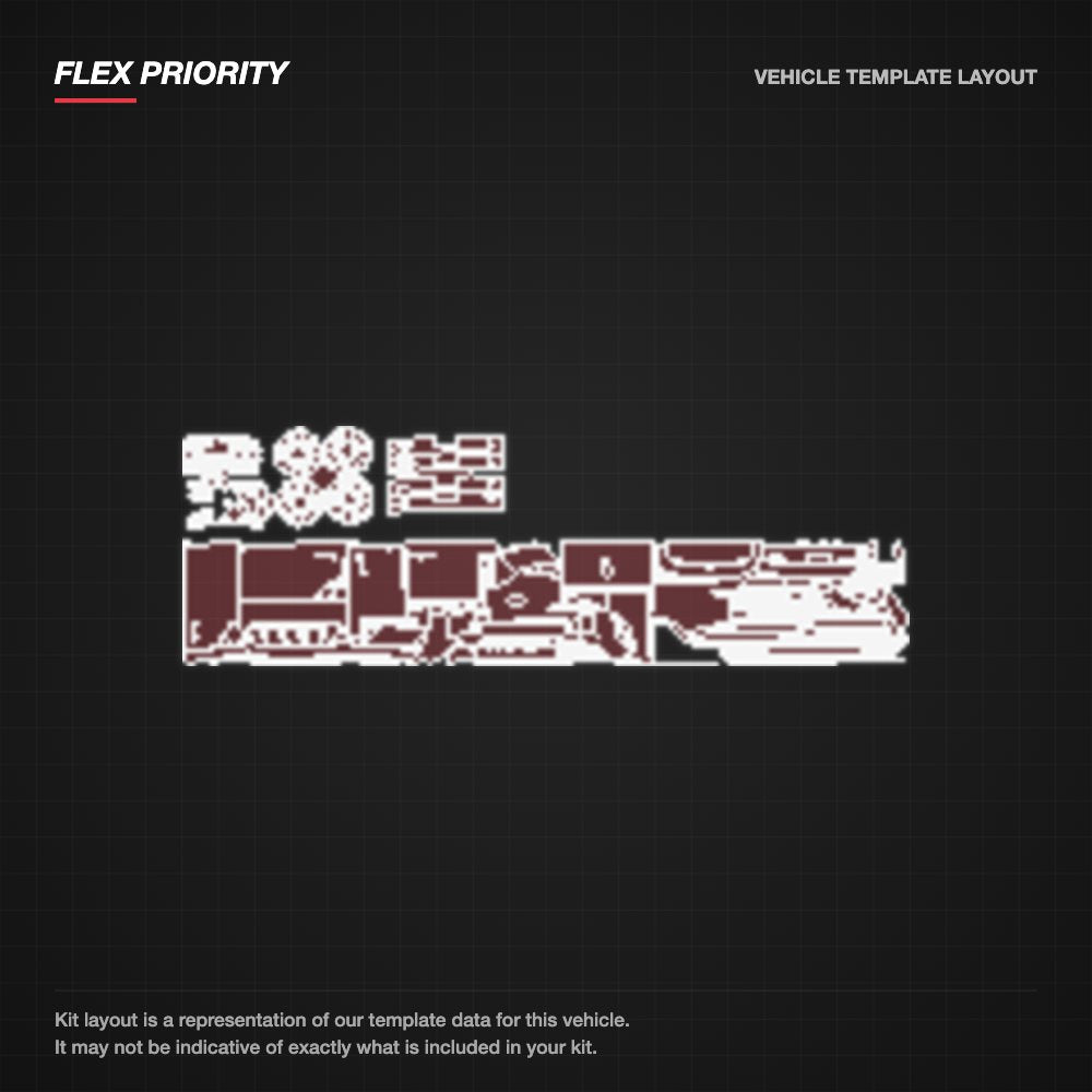 Land Rover Range Rover 2018-2022 kit layout (template 1)