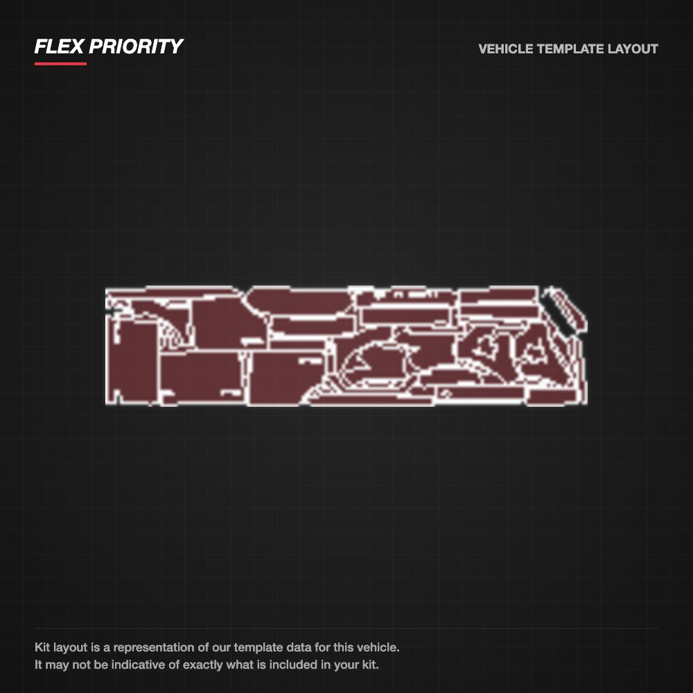 Land Rover Range Rover Evoque 2013-2015 kit layout