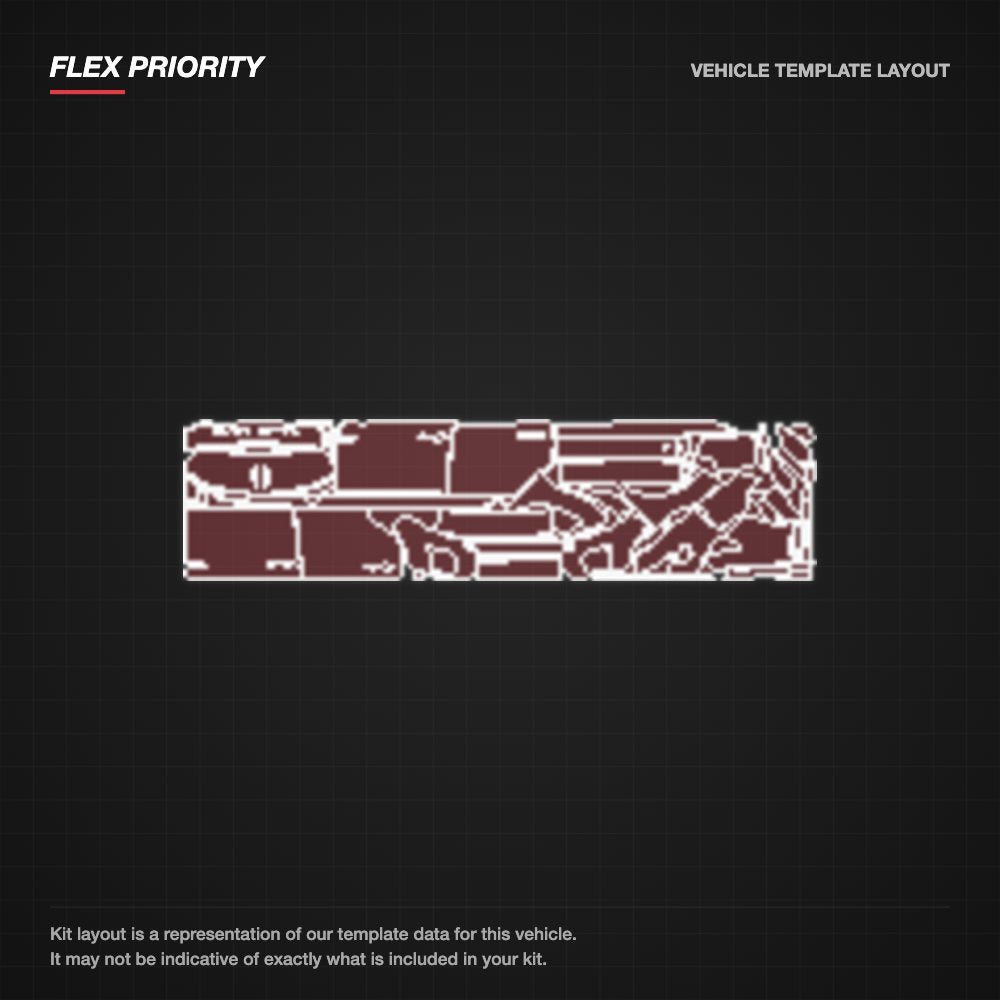 Land Rover Range Rover Evoque 2016 kit layout (template 1)