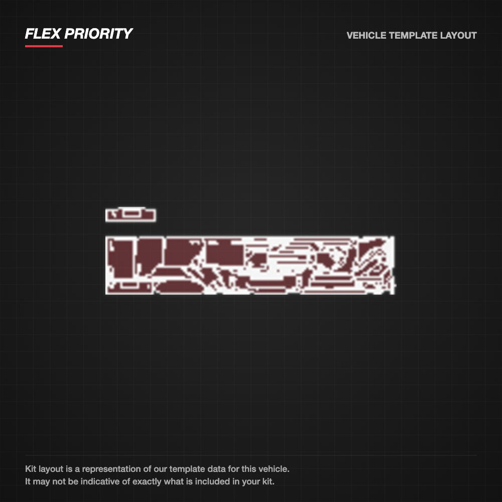 Land Rover Range Rover Evoque 2020+ kit layout (template 1)