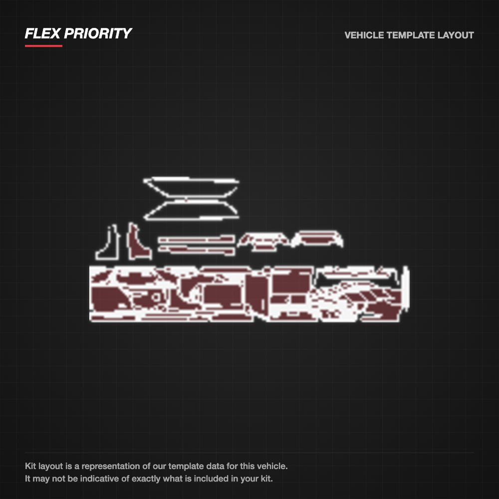 Land Rover Range Rover Velar 2018-2019 kit layout (template 1)