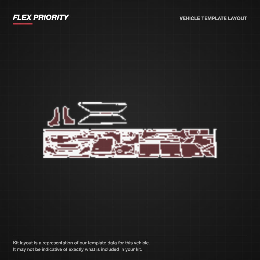 Land Rover Range Rover Velar 2018-2019 kit layout (template 2)