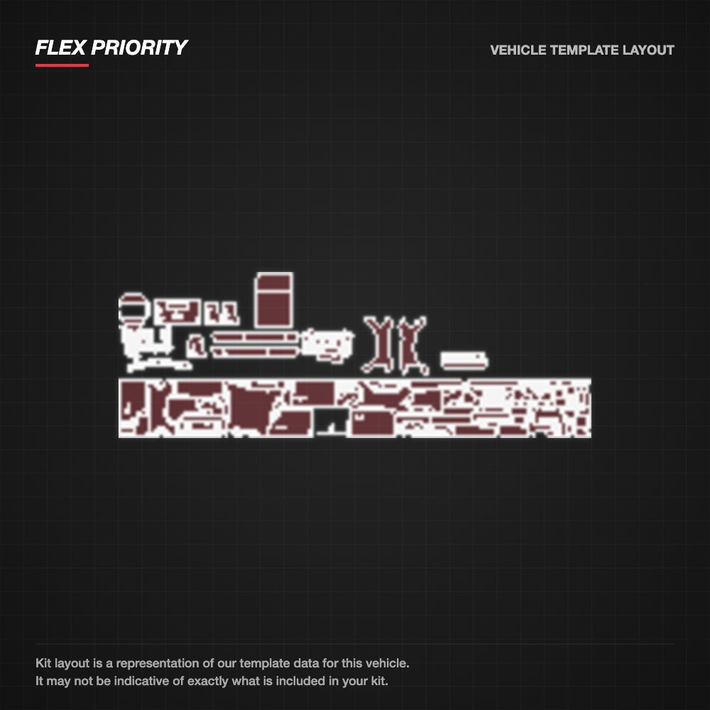 Land Rover Defender 110 2020-2024 kit layout