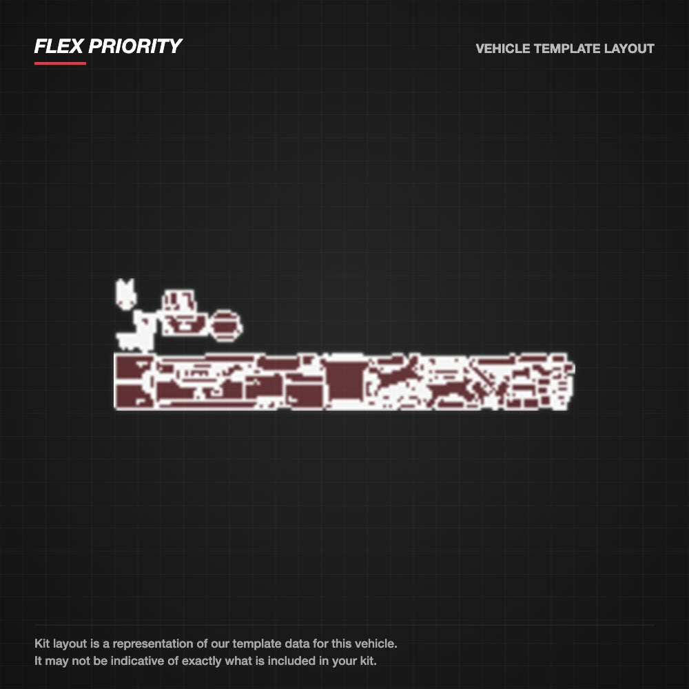 Land Rover Defender 130 2023-2025 kit layout