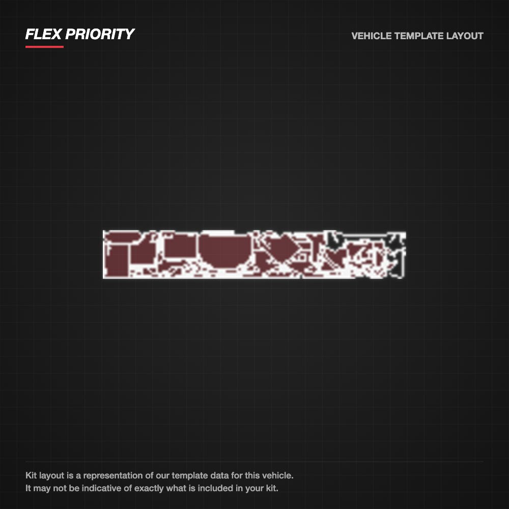 Lexus NX 2022+ kit layout (template 1)