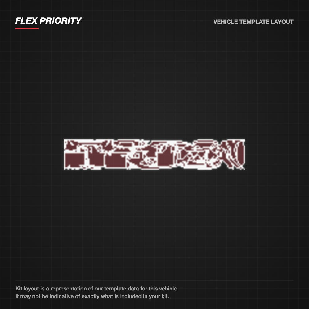 Lexus NX 2022+ kit layout (template 2)