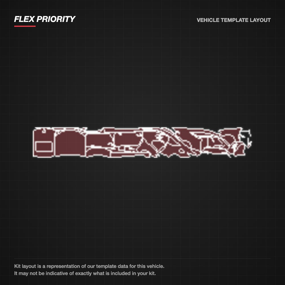 Lexus RC 2016-2018 kit layout