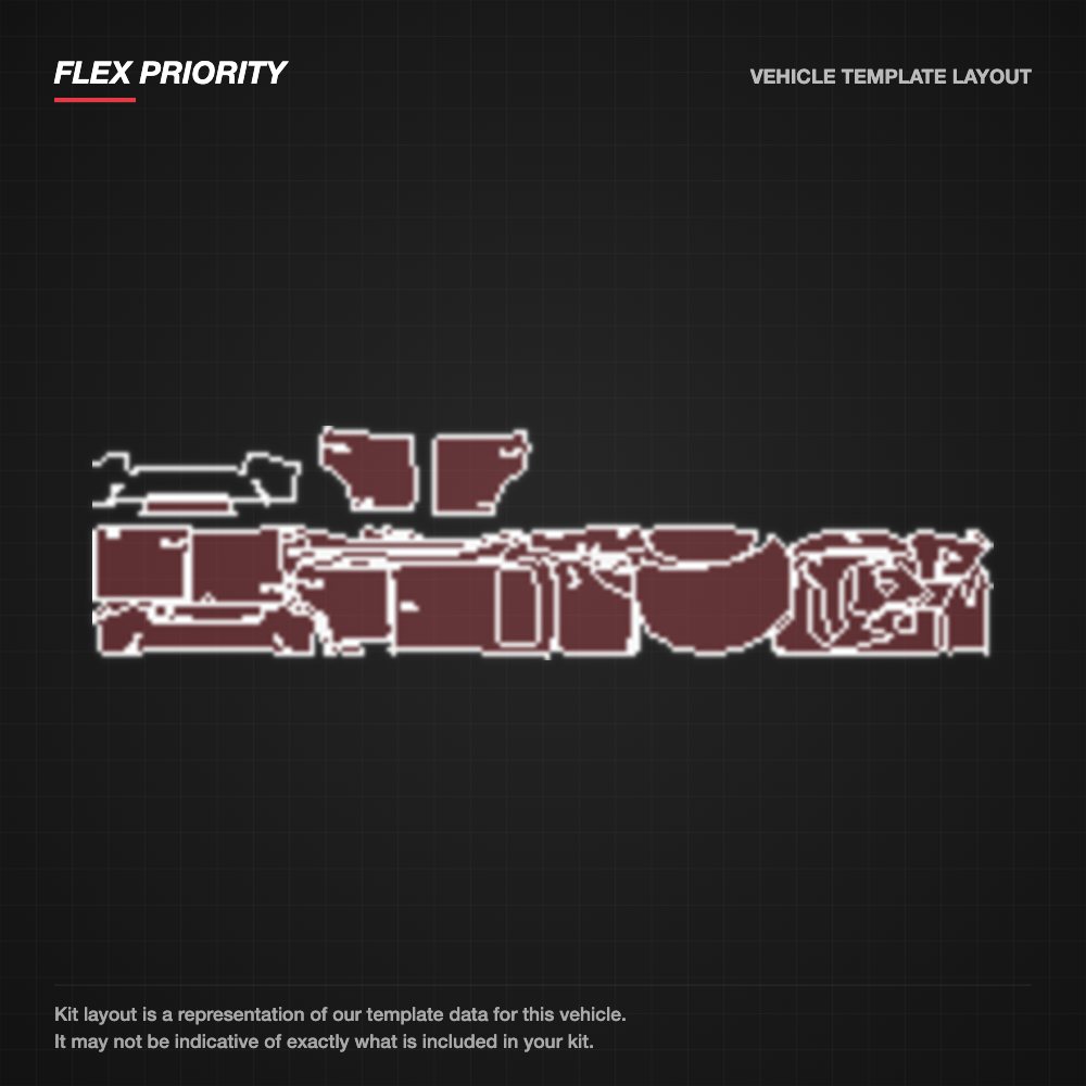 Lexus RX 2016-2019 kit layout (template 1)