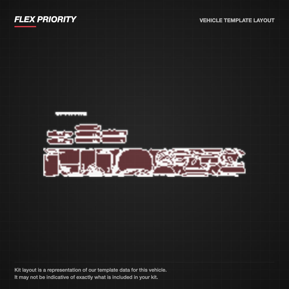 Lexus RX 2023+ kit layout (template 1)