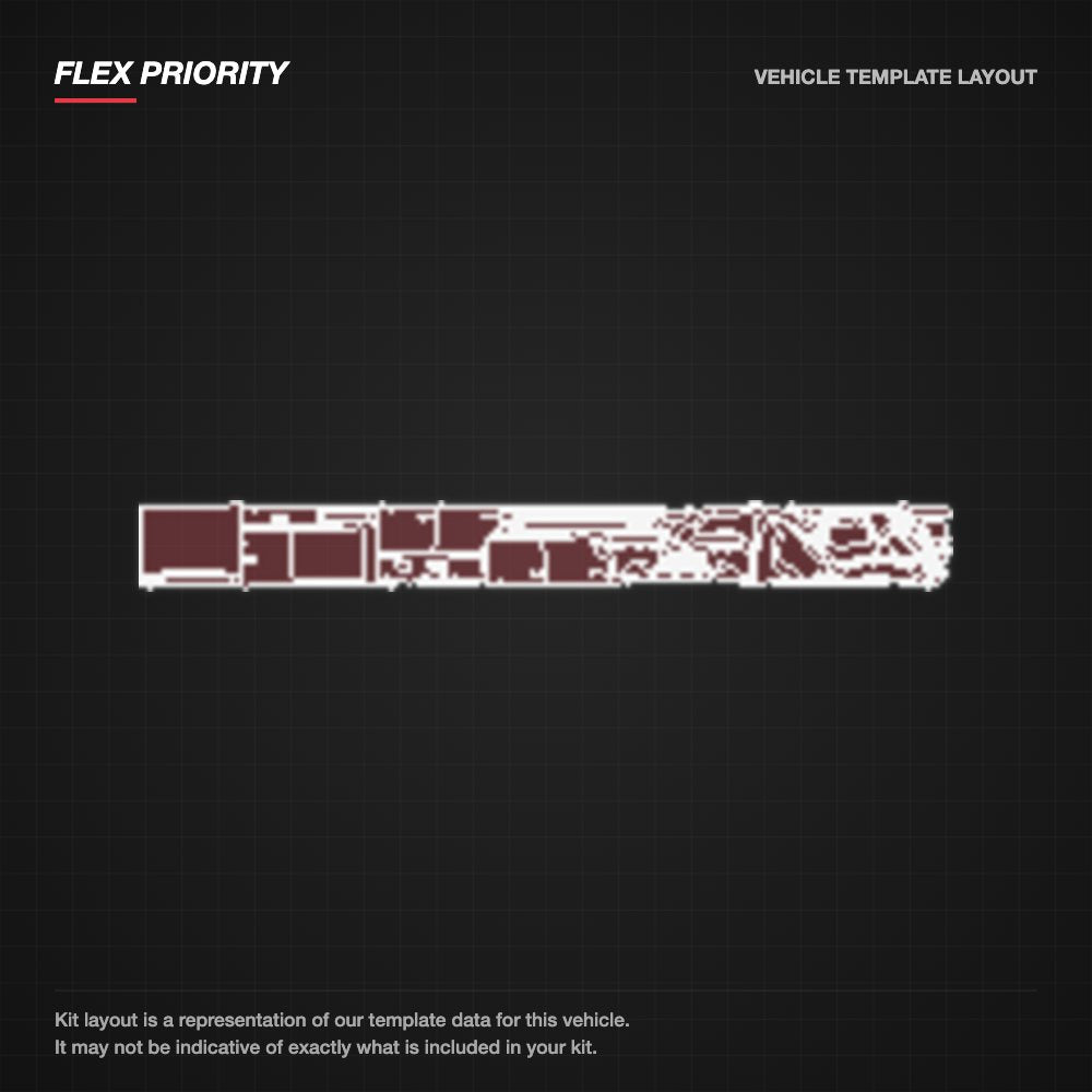 Lexus TX 350 2024+ kit layout (template 2)