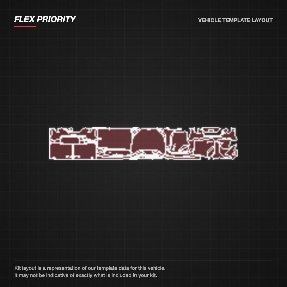 Lexus LBX 2024 kit layout (template 2)