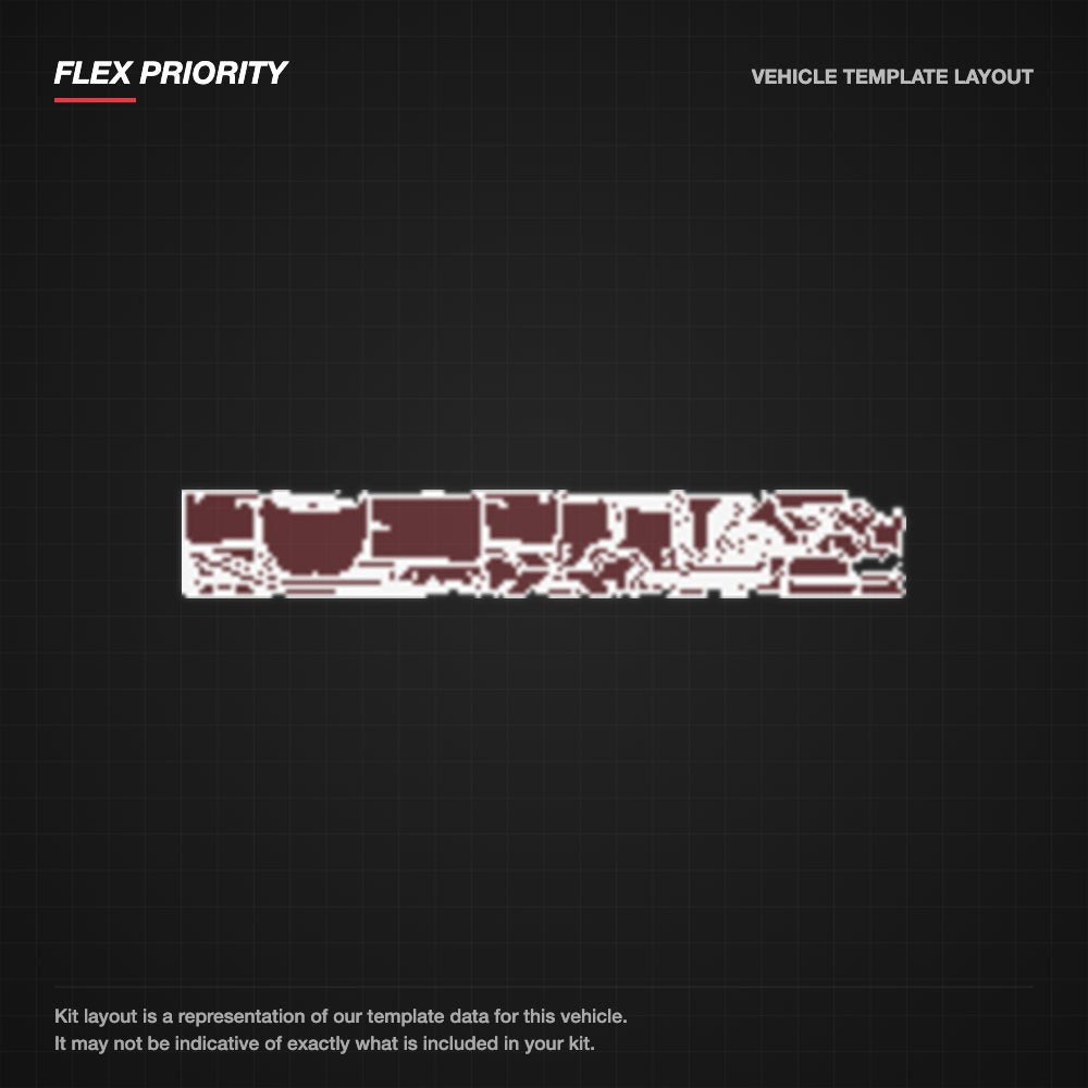 Lexus LBX 2024 kit layout (template 1)