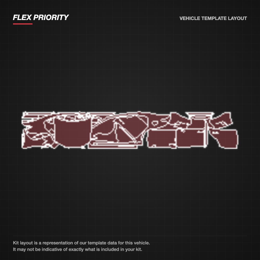 Lexus ES 2013-2015 kit layout