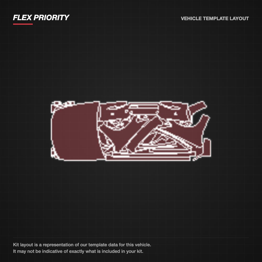 Lexus GS 2011-2014 kit layout