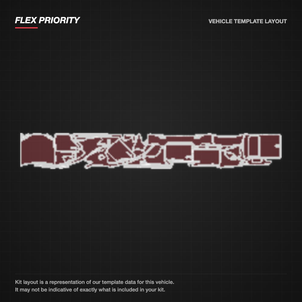 Lexus GS 2016+ kit layout (template 2)
