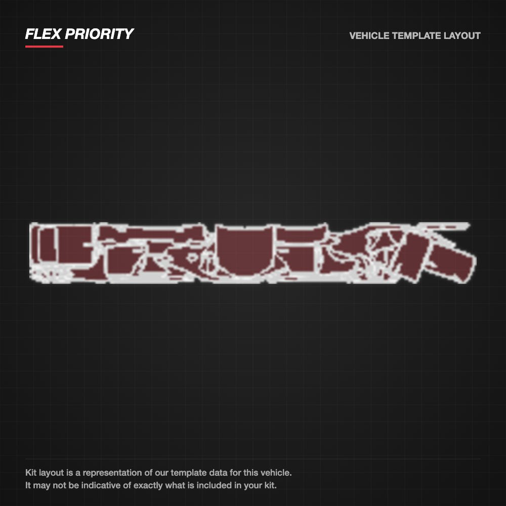 Lexus GS 2016+ kit layout (template 1)