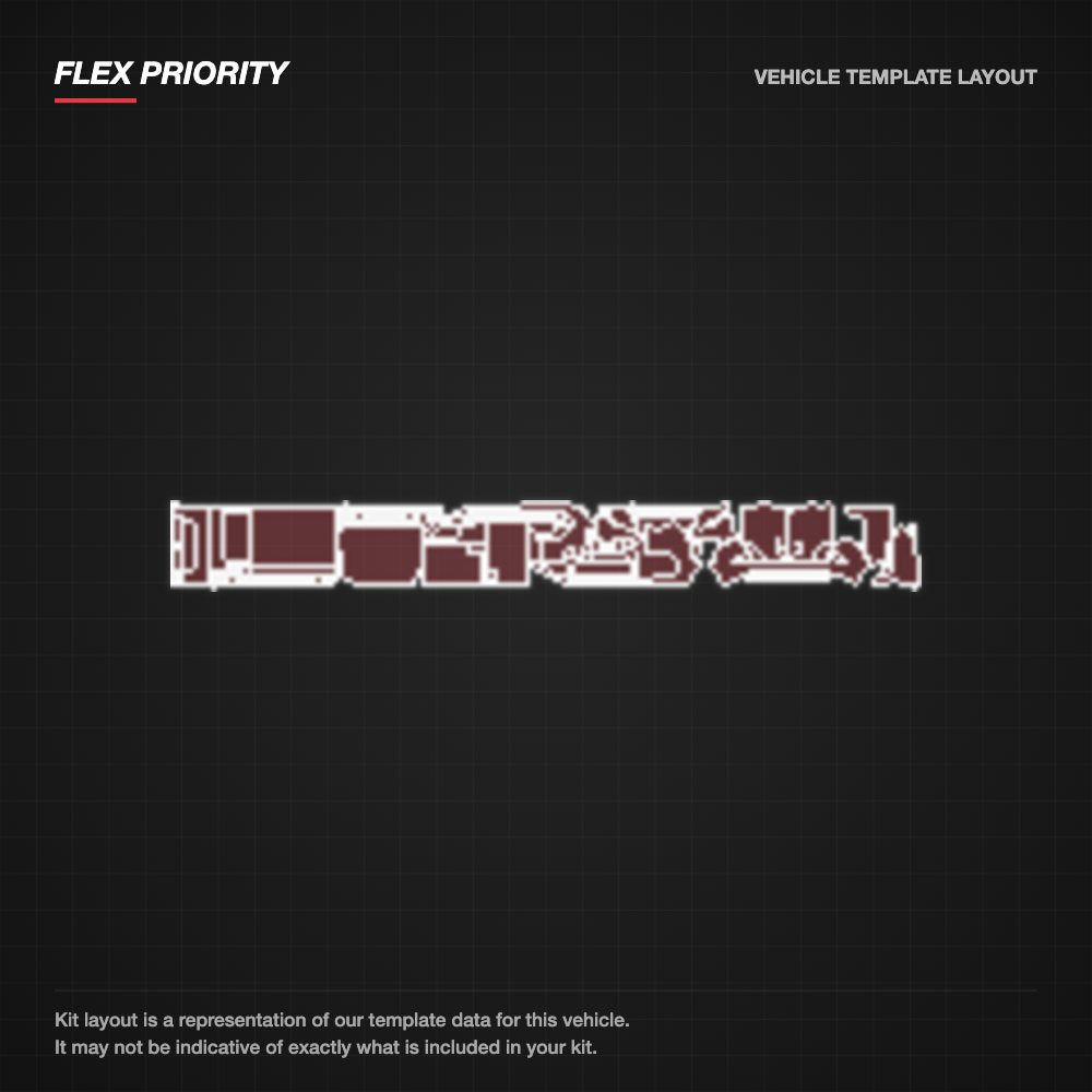 Lexus GX 460 2016-2021 kit layout