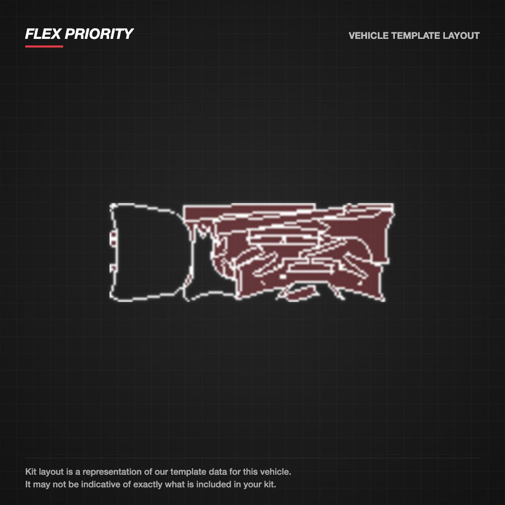 Lexus IS 2011-2012 kit layout