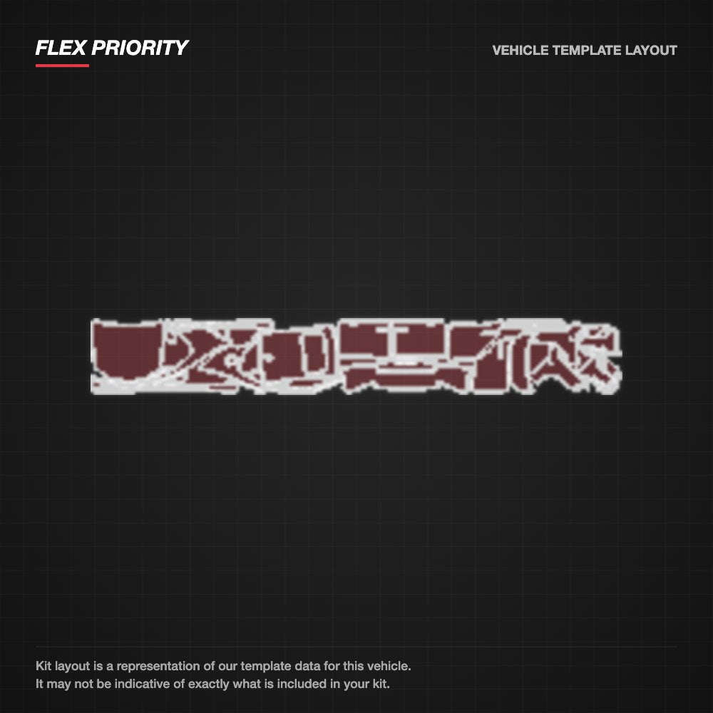Lexus IS 2015-2016 kit layout (template 3)