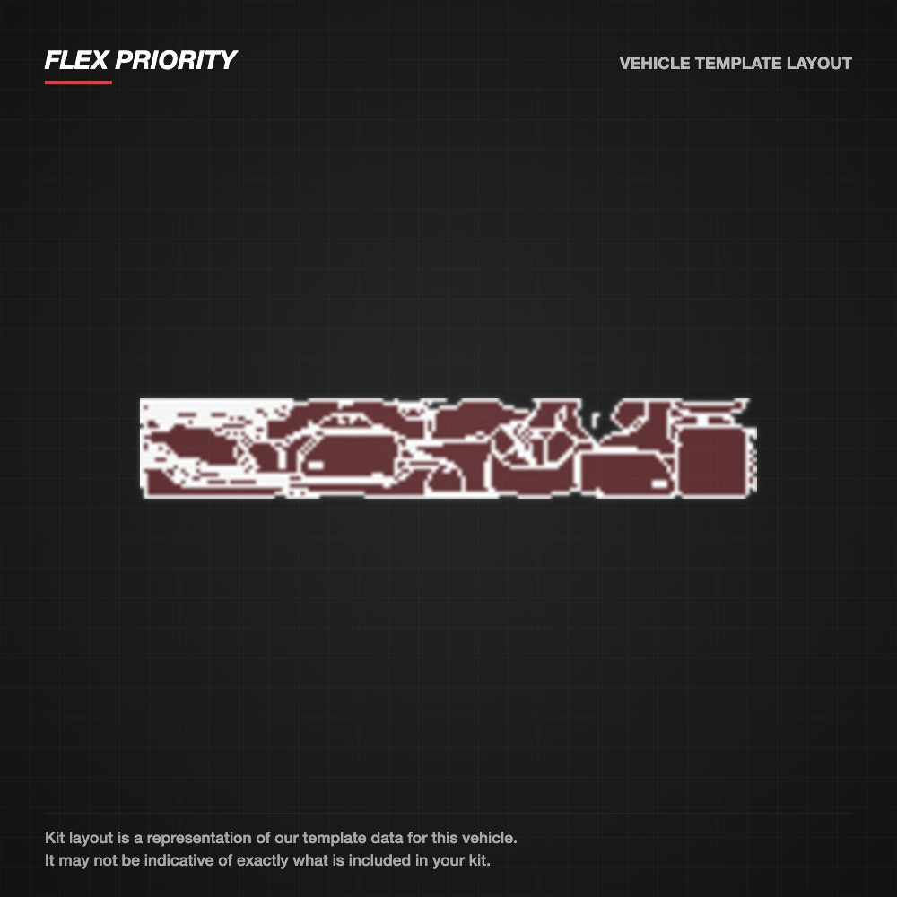 Lexus LC Coupe 2021+ kit layout