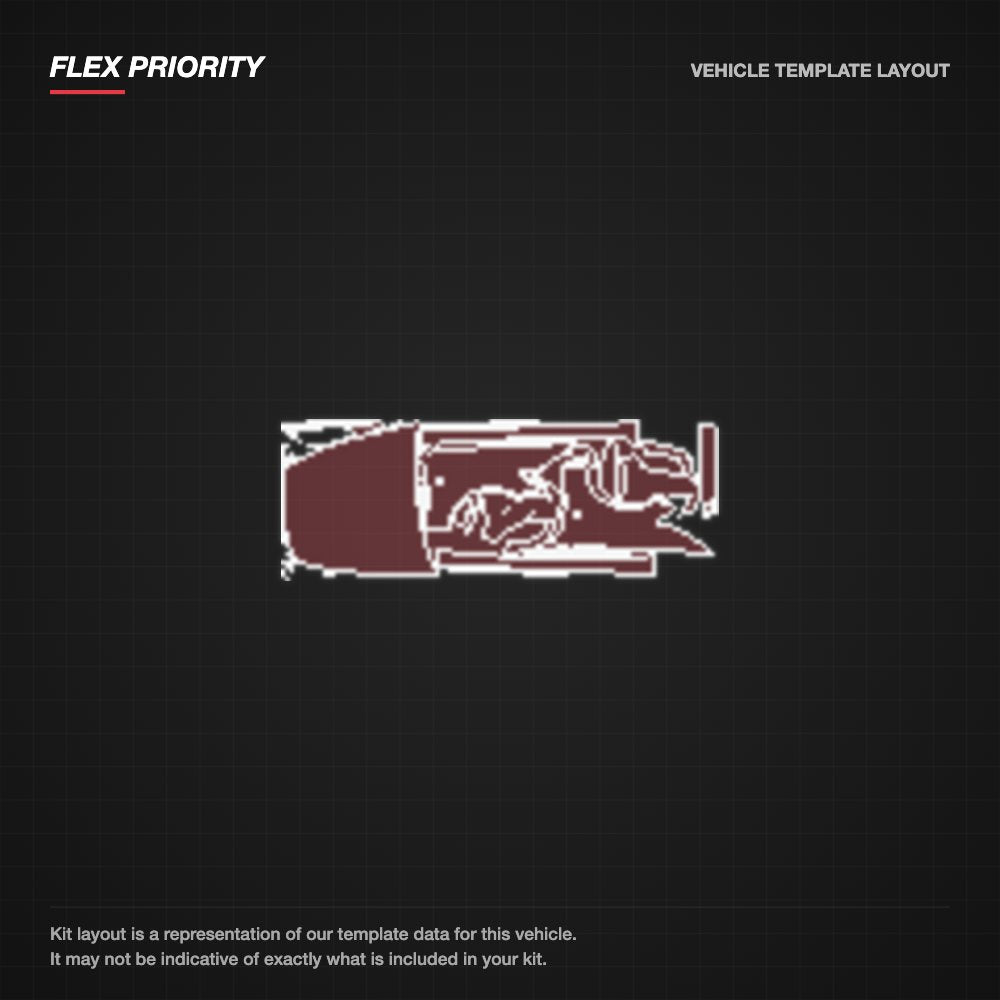 Lexus LS 2013-2017 kit layout