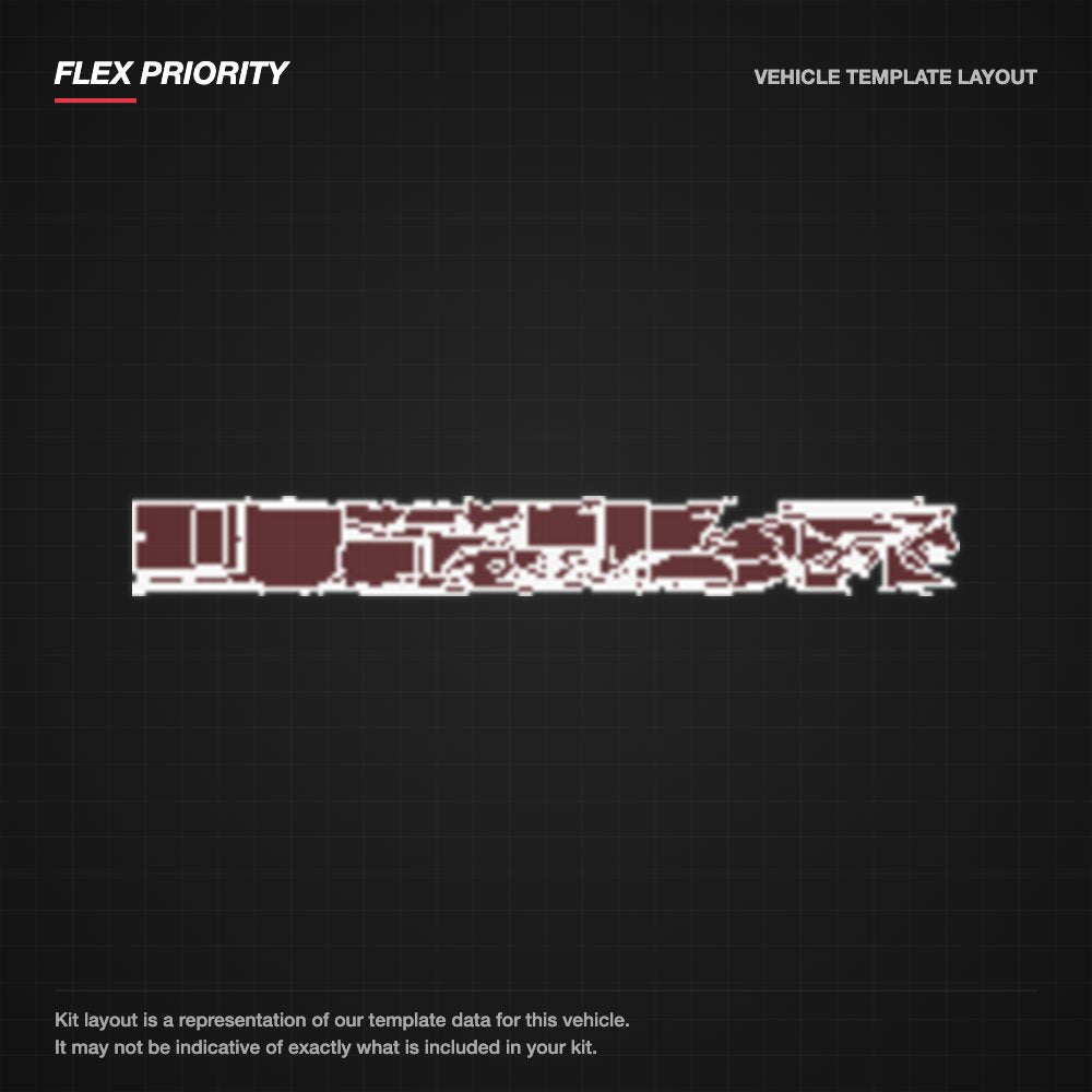 Lexus LS 2018-2020 kit layout (template 1)