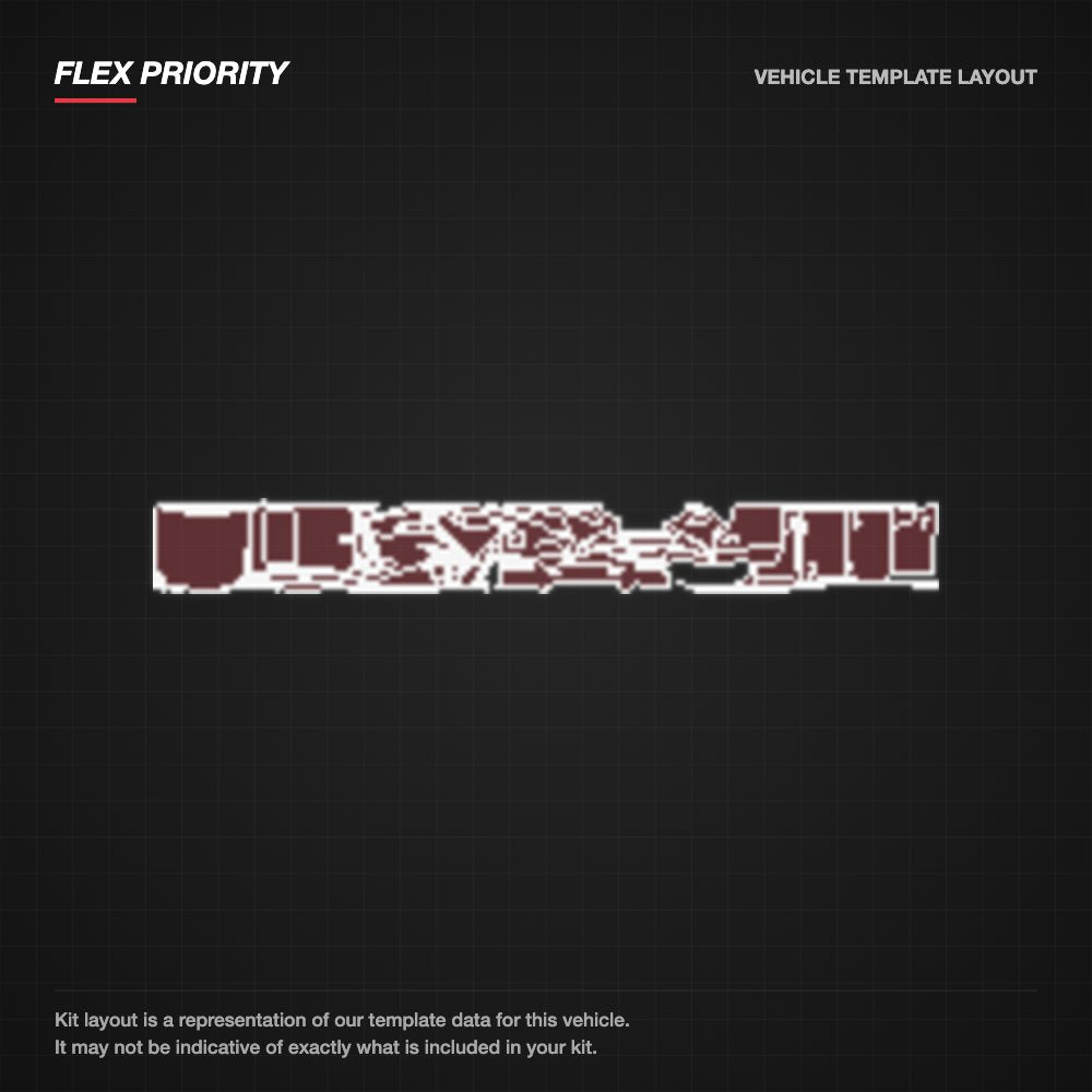 Lexus LS 2018-2020 kit layout (template 2)
