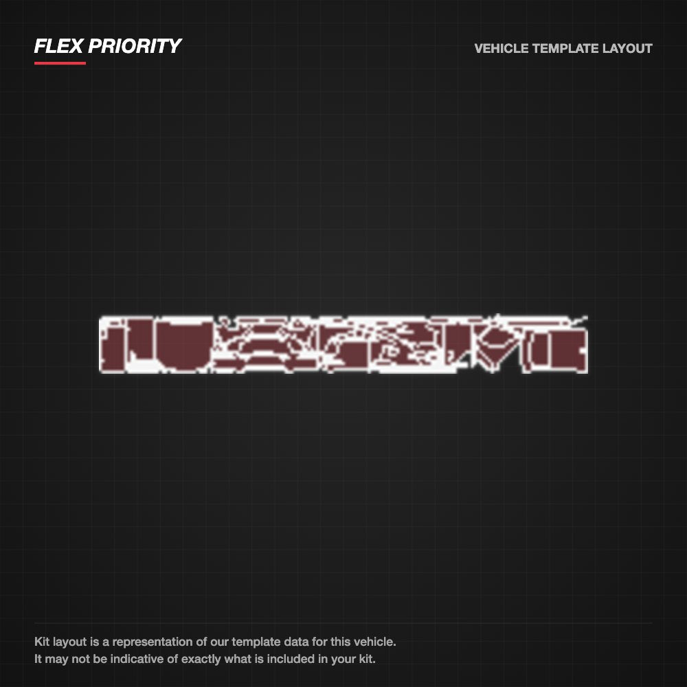 Lexus LS 2018-2020 kit layout (template 3)