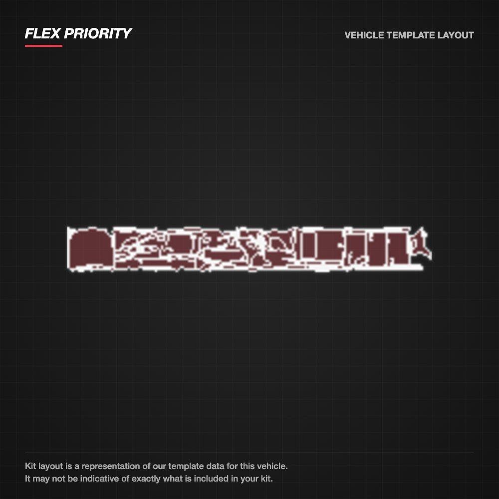 Lexus LS 2021+ kit layout (template 1)