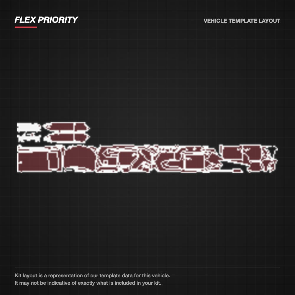 Lexus LX 570 2016-2018 kit layout