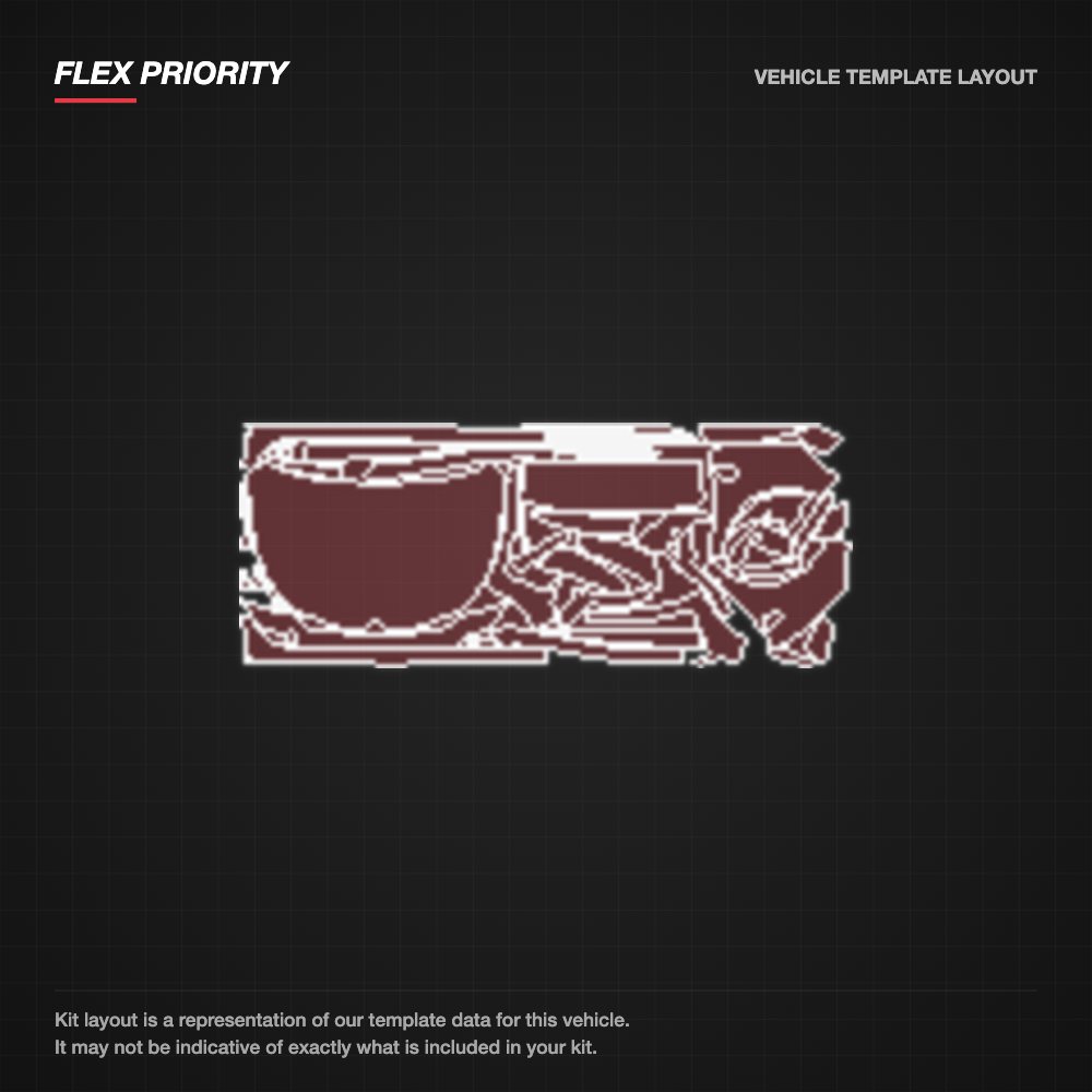 Renault Clio 2024+ kit layout