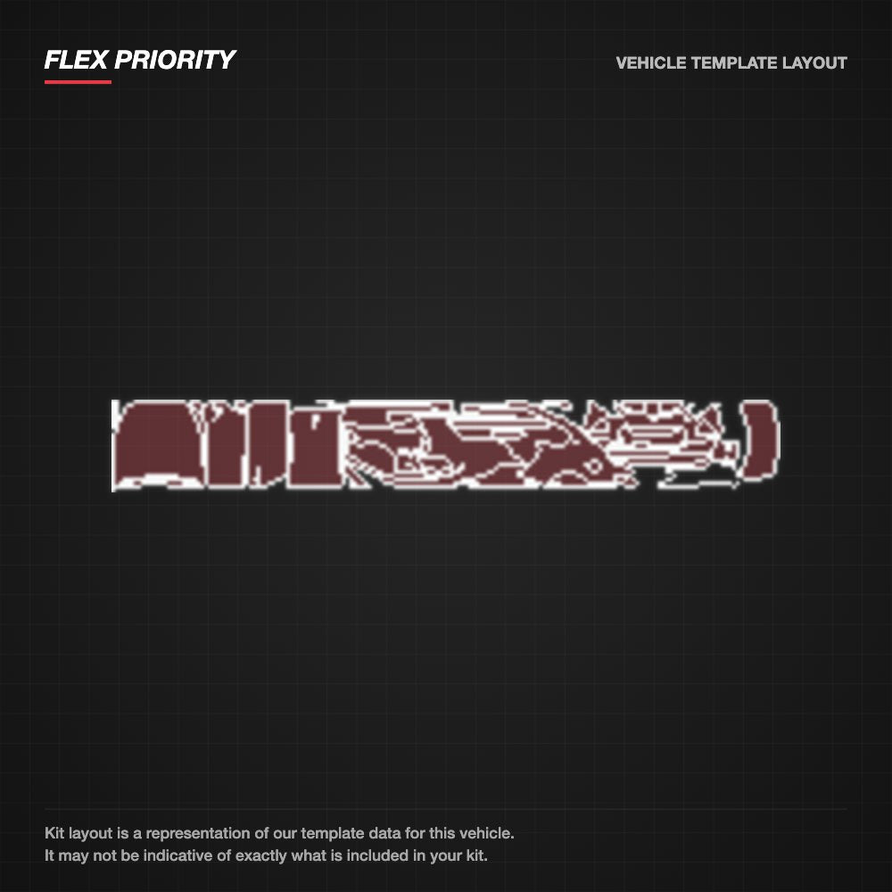 Maserati GranTurismo 2020-2022 kit layout (template 2)