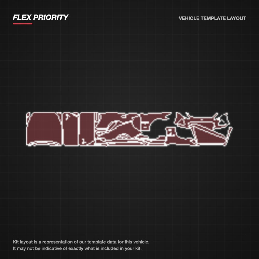 Maserati GranTurismo 2020-2022 kit layout (template 1)