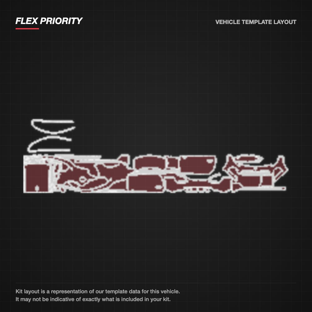 Maserati GranTurismo 2023+ kit layout (template 2)