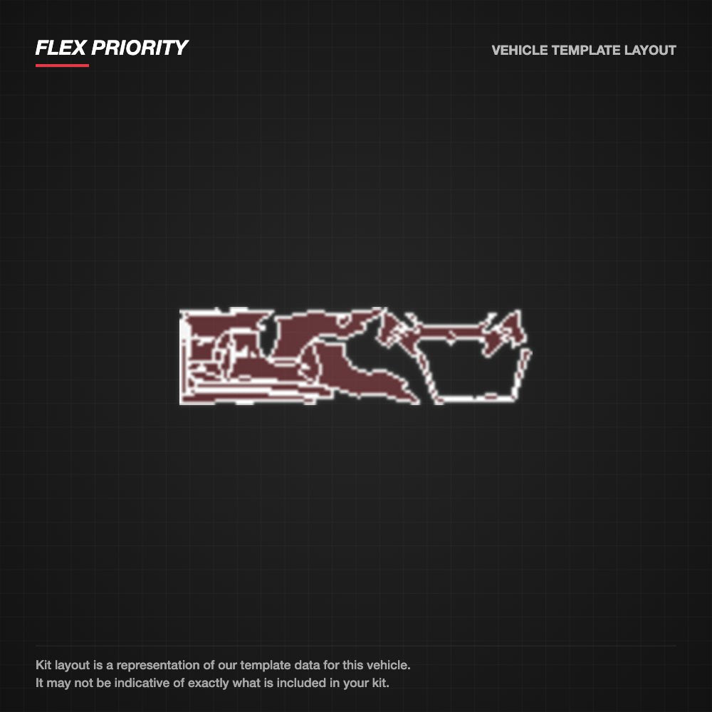 Maserati GranTurismo Convertible 2015+ kit layout (template 2)