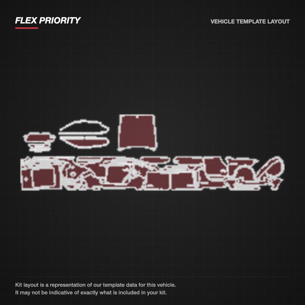 Maserati Levante 2017-2018 kit layout