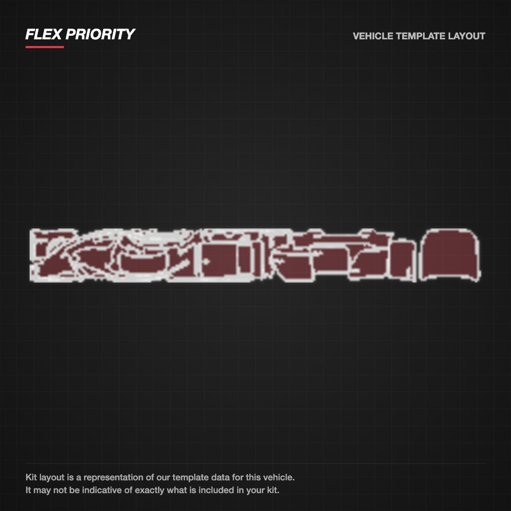 Maserati Quattroporte 2014-2015 kit layout