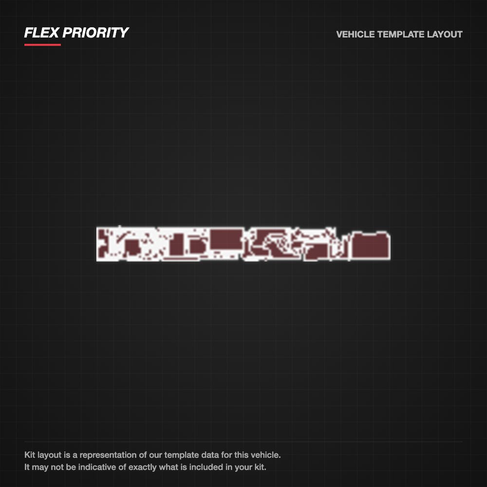 Mazda BT-50 2025+ kit layout