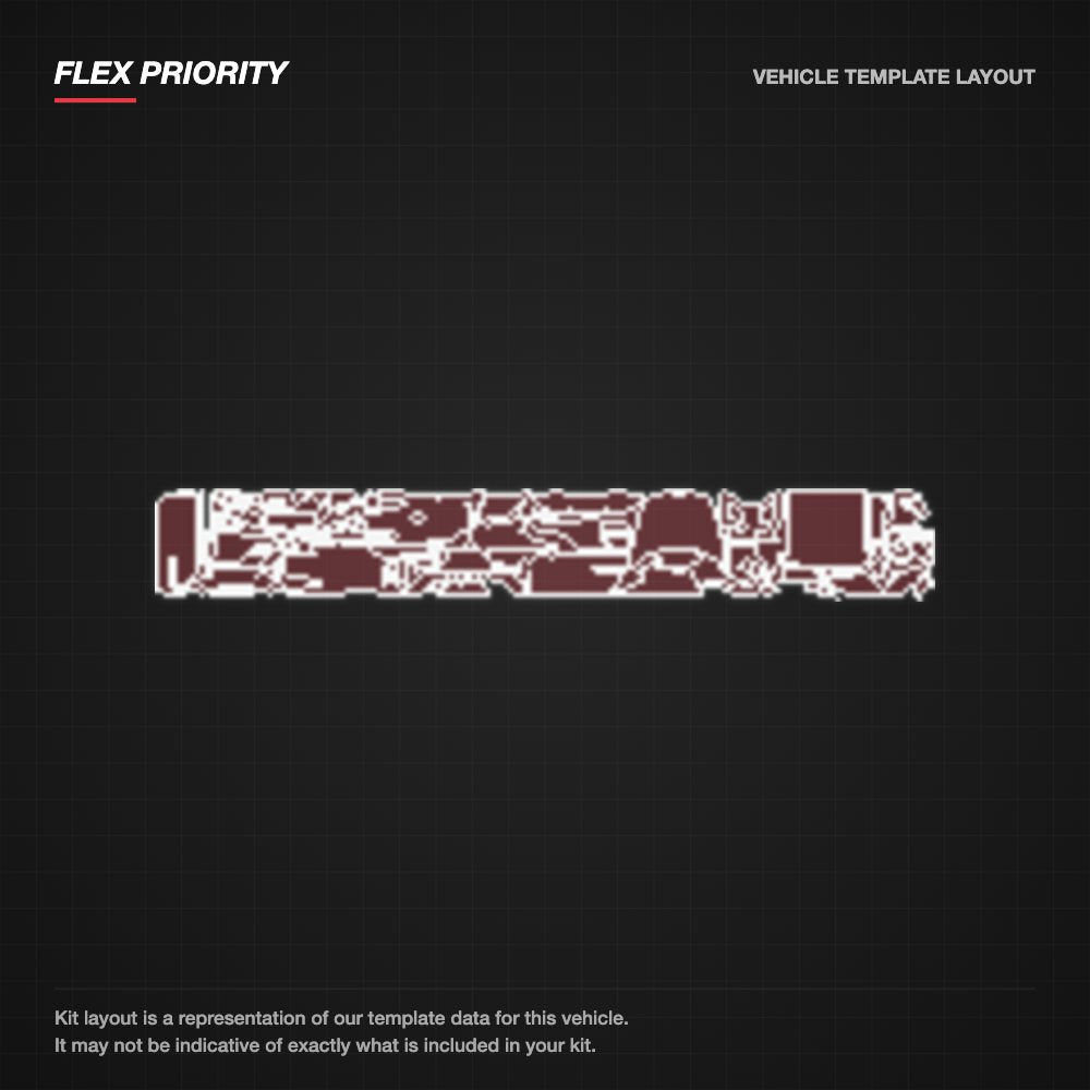 McLaren 675LT 2016+ kit layout (template 2)