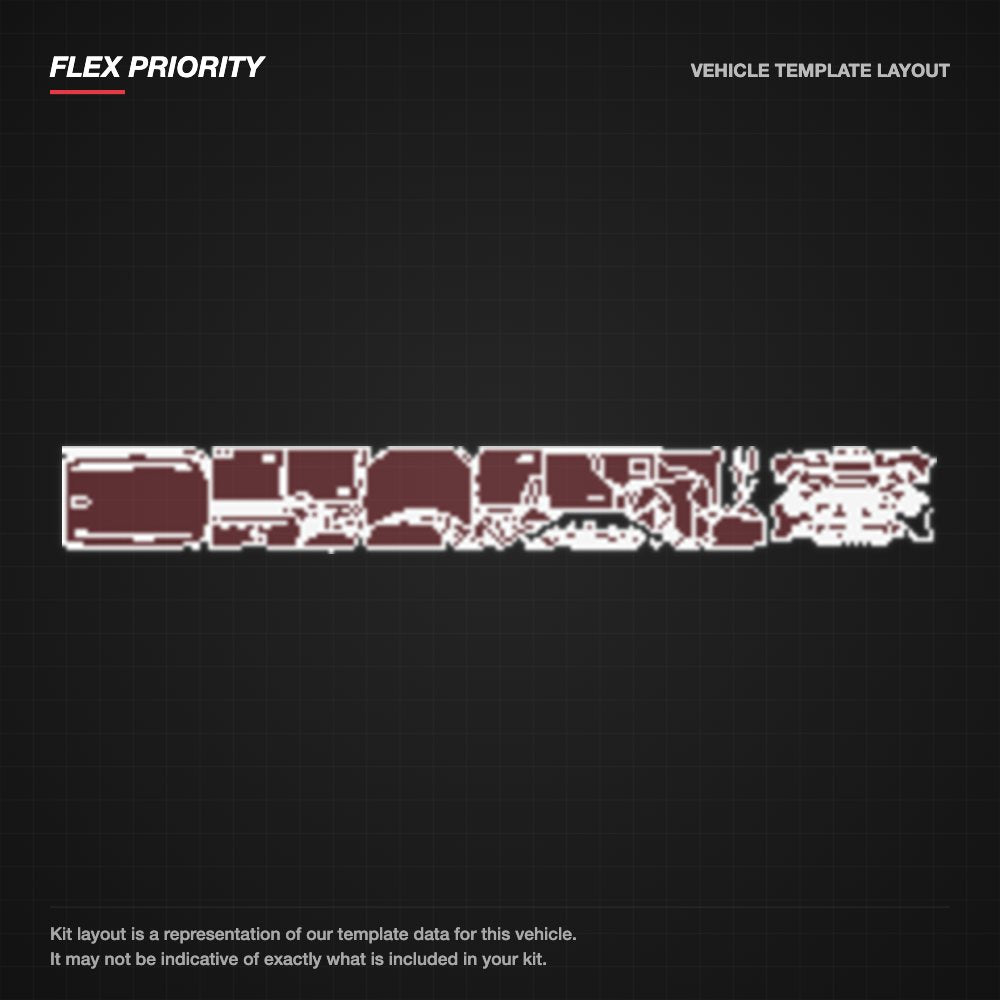Mini Countryman 2024+ kit layout (template 2)
